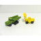 Gravemaskine og dumper