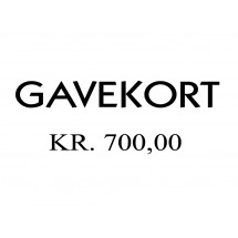 Gavekort 700 kr.